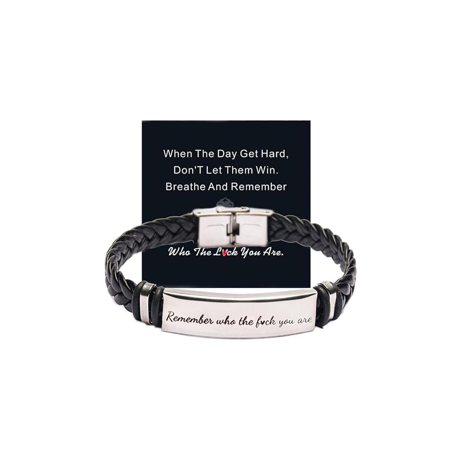 Pulsera Motivacional "Recuerda Quién Eres"