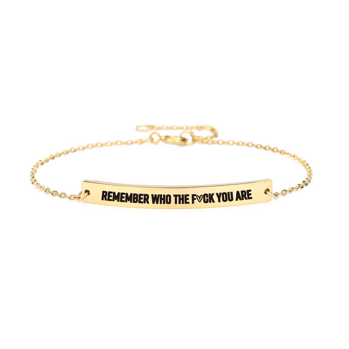 Remember Who You Are Inspirational Bracelet