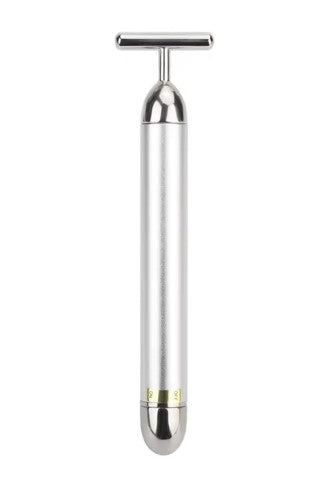 Electric T-Bar Facial Massager – Vibrating Beauty Sculpting Wand